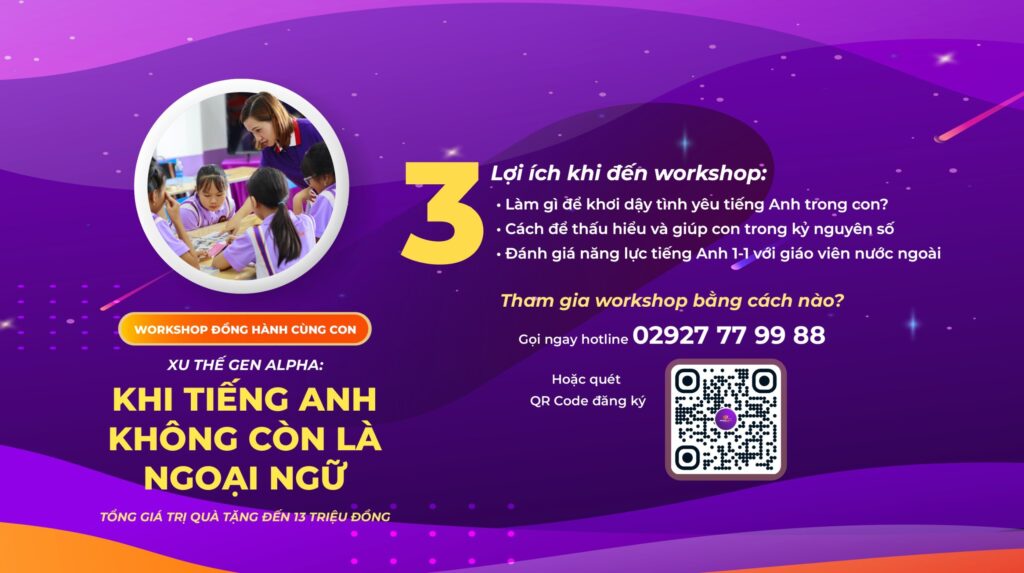 workshop dành cho ba mẹ